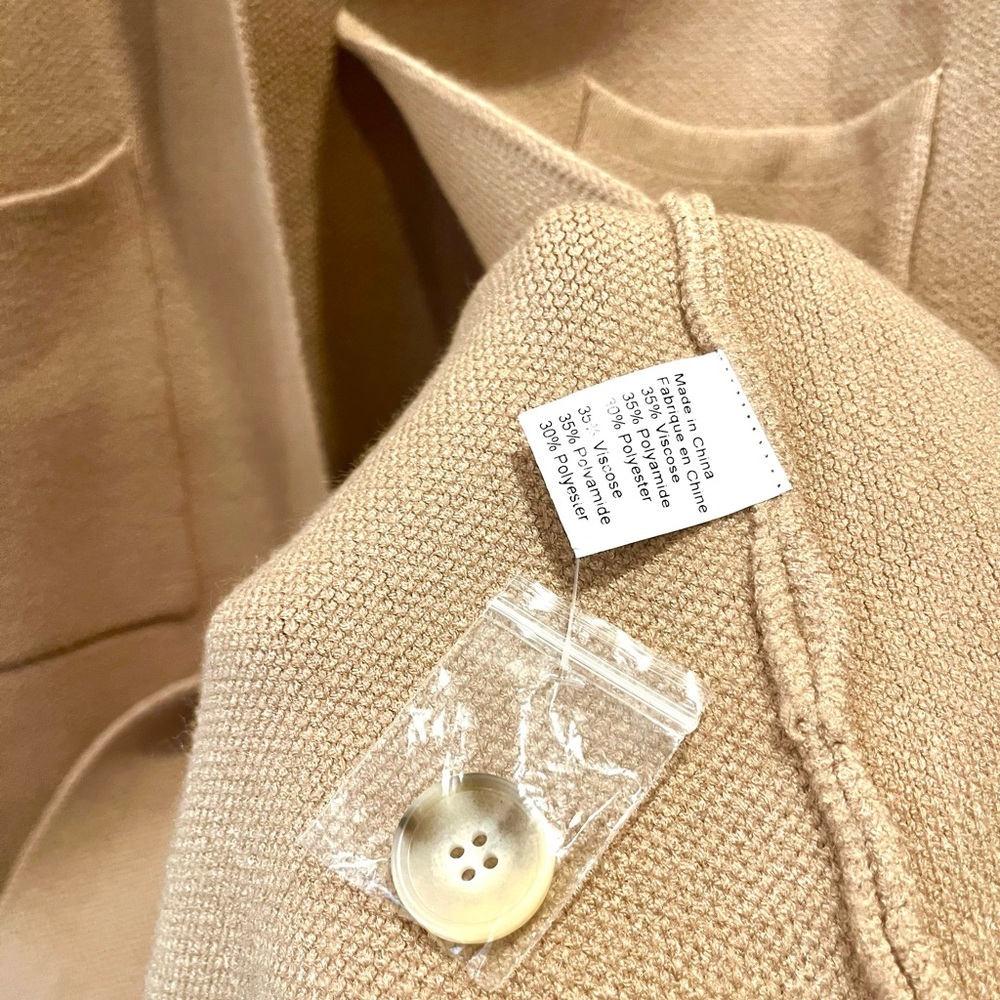 NEW Lyla + Luxe Judith Long Single Breasted Duster Sweater Blazer Coat Jacket XS - Picture 10 of 10